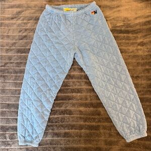AVIATOR NATION Quilted Sweatpants size Large 🩵